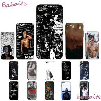 

Babaite xxtentacion Soft black Phone Case For iPhone 8 7 6 6S Plus X XS MAX 5 5S SE XR 11 11PRO Pro max Cover