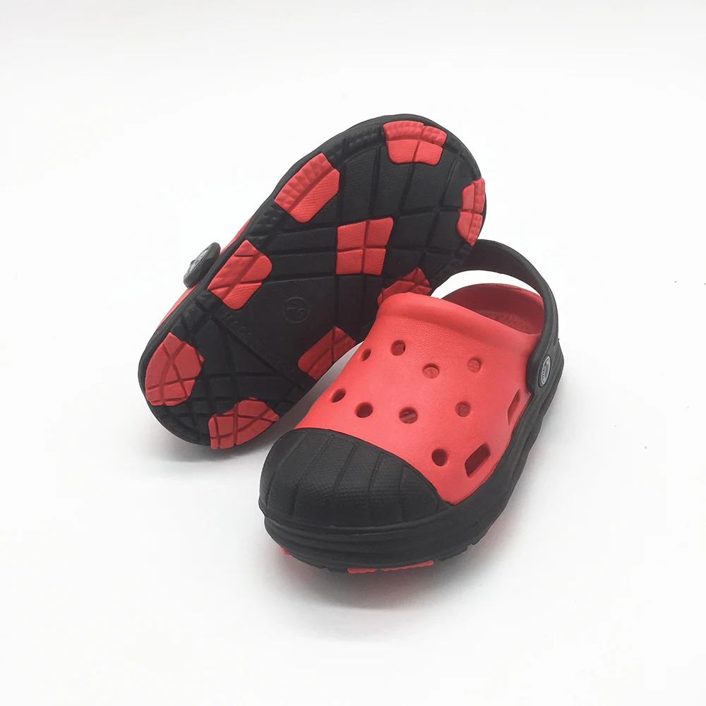 Детские летние сандалии пляжная обувь для мальчиков светильник CROC сабо малышей