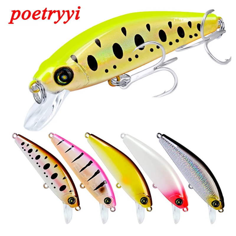 

Minnow Wobbler Fishing Lure Japan Jerkbait Bait Perch Pesca Mini Sinking Wobblers Fishing Lures Hard Deep Artificial Bait Fish