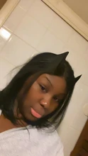Malaika recto Bob corto frente de encaje pelucas de cabello humano 13x4 pelo brasileño peluca Bob contundente corte Bob pelucas con minimechones