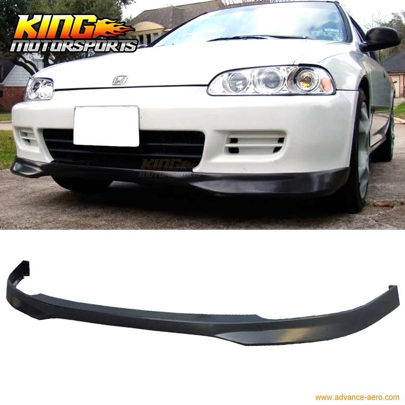 Подходит для HONDA CIVIC EG HATCHBACK купе Тип R переднего бампера сплиттеры губ глобальная