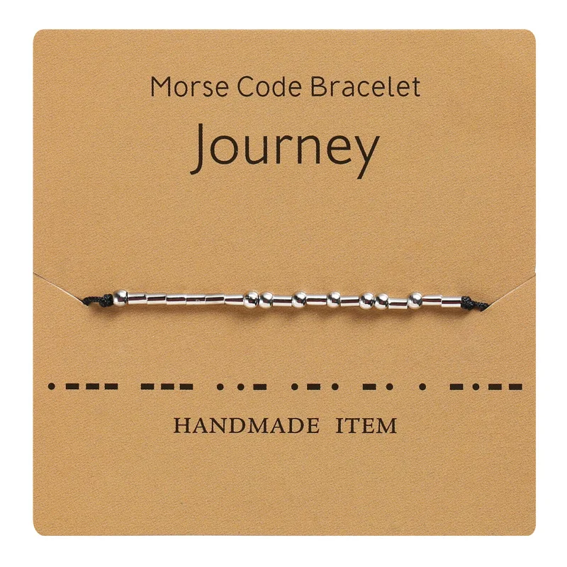 Beautiful Bracelets By Hand Morse Code Bracelet  Amy Latta Creations