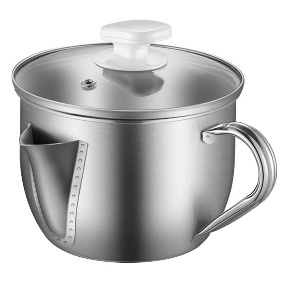 Stainless Steel Oil Filter Soup Separator Strainer Pot Kitchen Cooking Utensil P7Ding|Tureens| - AliExpress