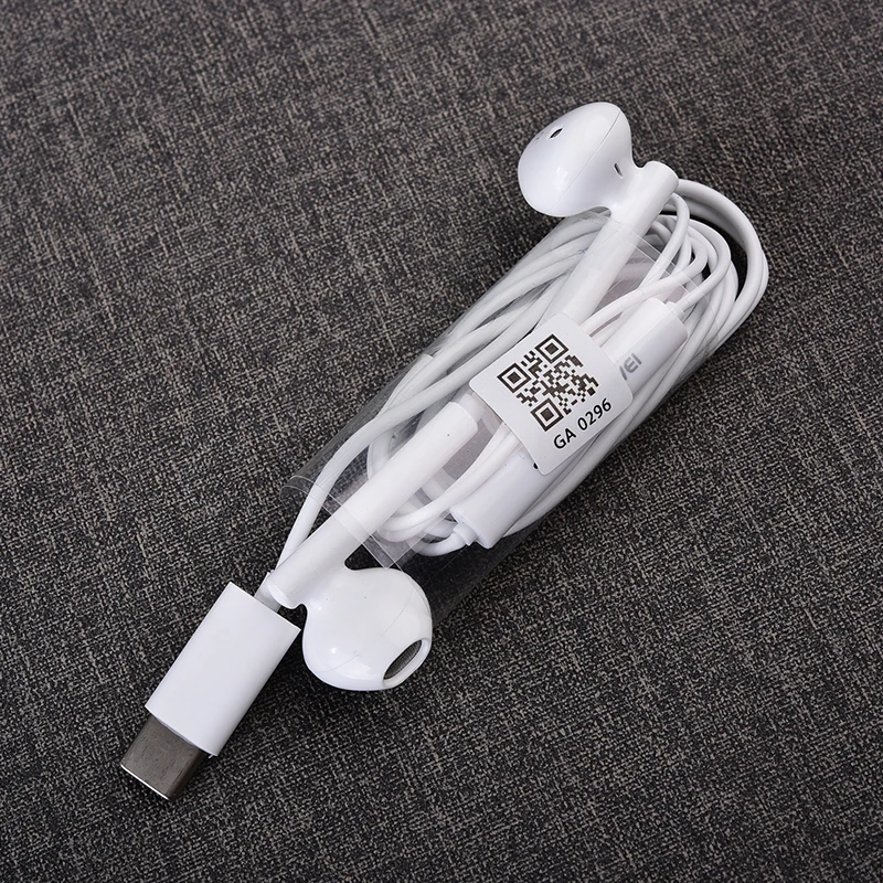 100% оригинальные наушники HUAWEI CM33 Eerbuds USB TYPE C микрофон с регулятором громкости для