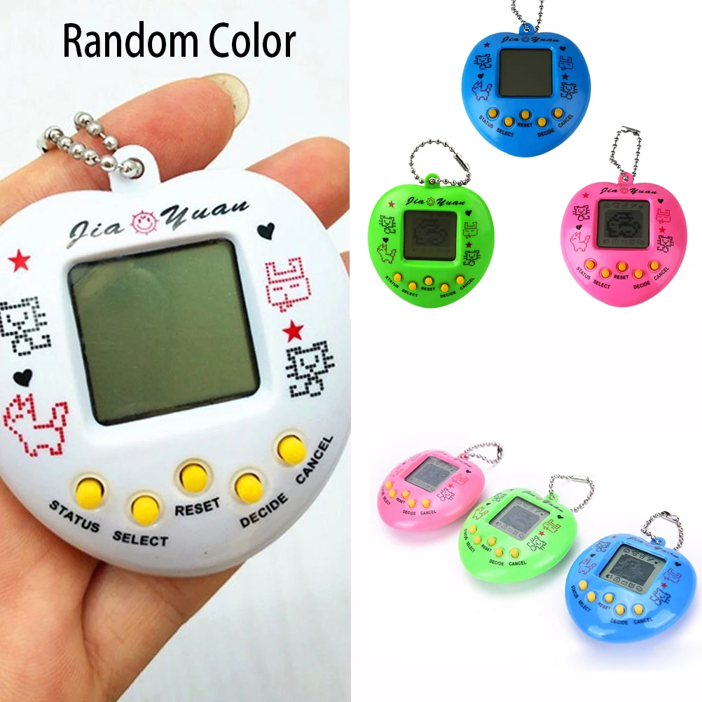 New For 2021! Random Color Cyber Pet Toys Electronic Pet Set Cute Virtual Pet Gift 90S Toys 49 Nostalgic Pets In One 7