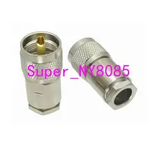 10 шт. разъем PL259 UHF штекер зажим RG8 LMR400 RG213 RG165 RG393 RG214