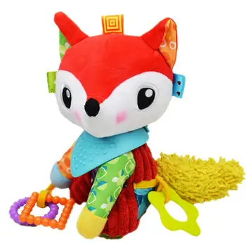

LeadingStar Newborn Baby Infant Little Fox Multifunctional Appease Doll Car Bed Hanging Toys