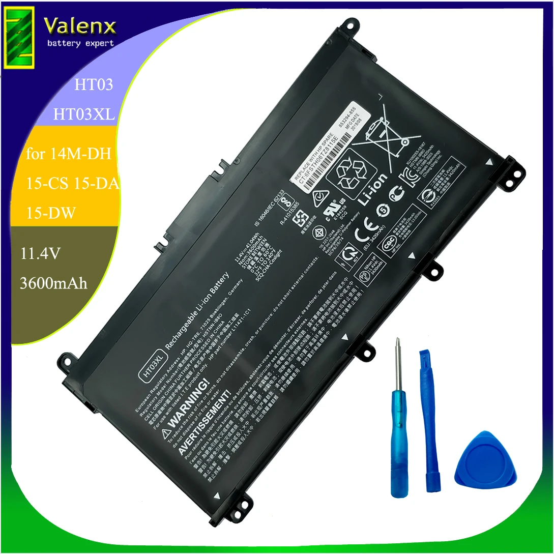 HT03XL HT03 Батарея для струйного принтера HP Pavilion 14-CE 14-CF 14-CK 14-CM 14-DG 14-DF 15-CS 15-DA HSTNN-DB8R |