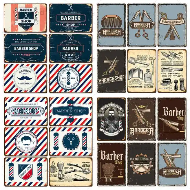 理髪店カフェポスター装飾ヴィンテージアートぶら下げ鉄絵画ヘアサロン屋内の壁のステッカーブリキプラークレトロ看板 Plaques Signs Aliexpress 理髪店カフェポスター装飾ヴィンテージアートぶら下げ鉄絵画ヘアサロン屋内の壁のステッカーブリキプラークレトロ看板 Plaques Signs Aliexpress