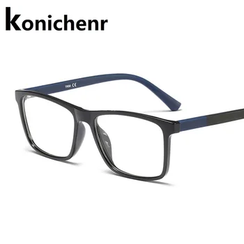 

Konichenr Transparent Optical Glasses Frame Men Women Vintage Square Eyeglasses Frame Clear Lens Glasses Spectacle Frame 8013