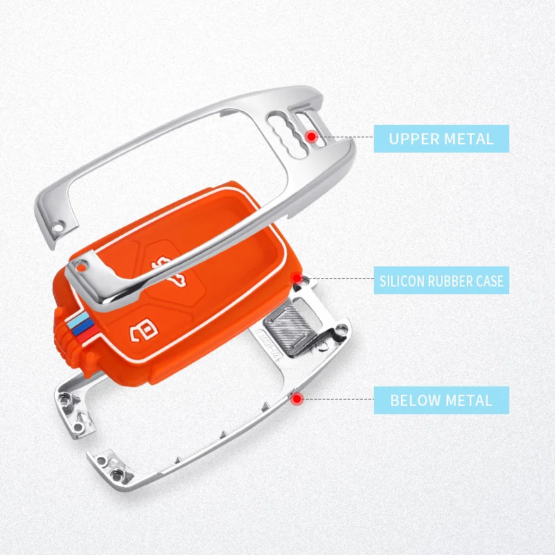 Custodia/cover per Chiave/telecomando Per Audi A1 A3 A4 A5 A6 A7 A8 Q3 Q5 Q7 S4 S5 S6 S7 S8 R8 TT Supporto Della Protezione Fob Accessori 9 Custodia/cover per Chiave/telecomando Per Audi A1 A3 A4 A5 A6 A7 A8 Q3 Q5 Q7 S4 S5 S6 S7 S8 R8 TT Supporto Della Protezione Fob Accessori - H88c9c4a166b949879636a70859363088u