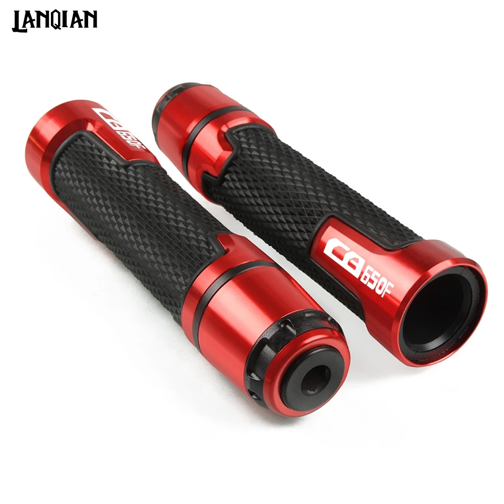 

For Honda Cb650F Motorcycle Handlebar Grips 7/8 22MM CNC Handle Bar Grips CB 650F 2014 2015 2016 2017 2018 CB650F Accessories