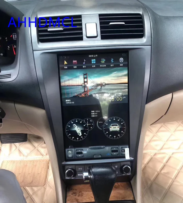 Автомобильный мультимедийный плеер в стиле Tesla Android стерео GPS Автомобильная