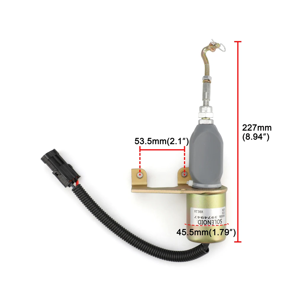 3974947 24V дизельный двигатель запорный соленоид SD-008A2