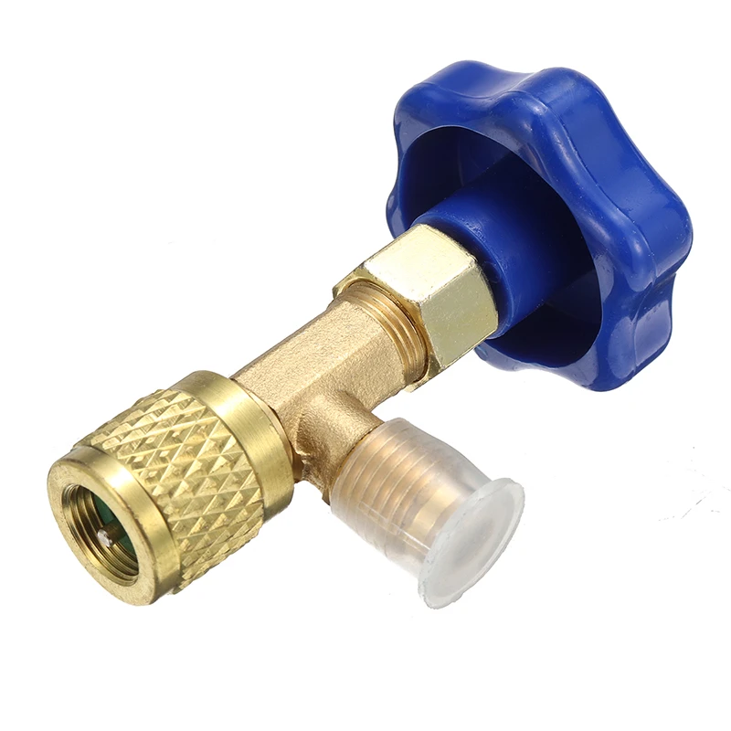 1Pc Dispensing Refrigerant Can Tap Valve Bottle Opener Low Pressure for R22 R134