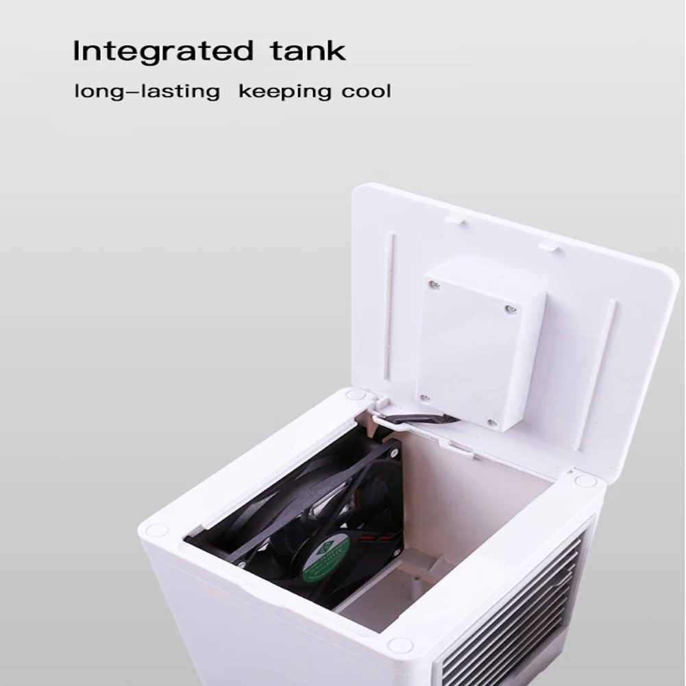 Portable USB Mini Air Conditioner Fan Cool Cooling Arctic Air Cooler Fan Humidifier For Home Office
