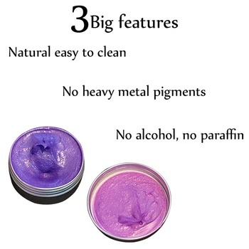 

Newly Temperature Color Changing Hair Dye Disposable Styling Tool Quick Drying for Home Salon CTN88