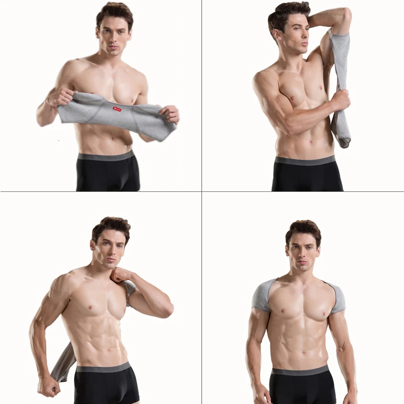 Двойной плечевой фиксатор для поддержки компрессионные баскетбольные