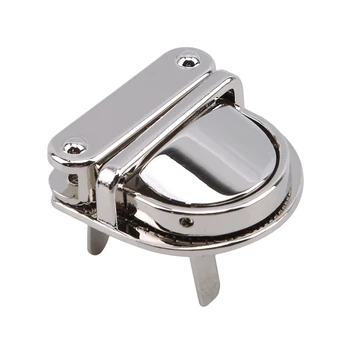 

Metal Handbag Clasp Turn Lock Buckle Bag Accessories Twist Lock for DIY Bag Purse Hardware Closure New