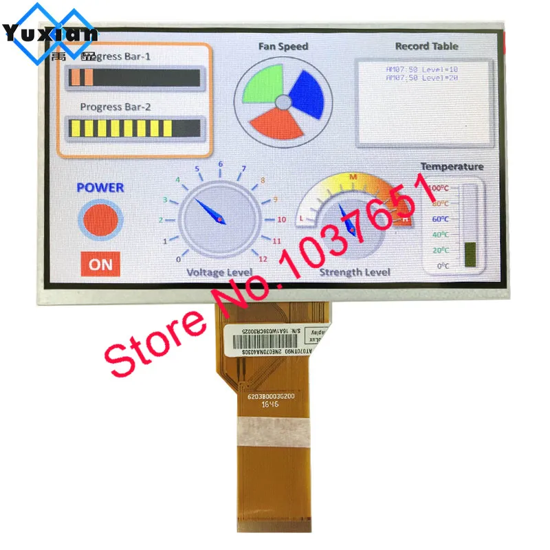 7 дюймовый TFT 800*480 цветной ЖК дисплей AT070TN90 AT070TN92 AT070TN94 новый оригинальный
