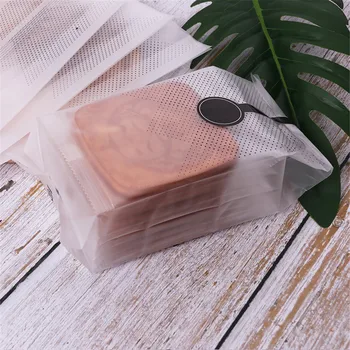 

100 Pcs/set Translucent Flat Bags, Toast Packing Bag, Plastic Bags for Bread Cookie, Cake, Chocolate, Candy, Snack Wrapping