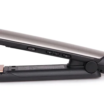 

S8590 Keratin Therapy ion Hair Straightener and ceramic plates flat iron with Digital high 450F temperature