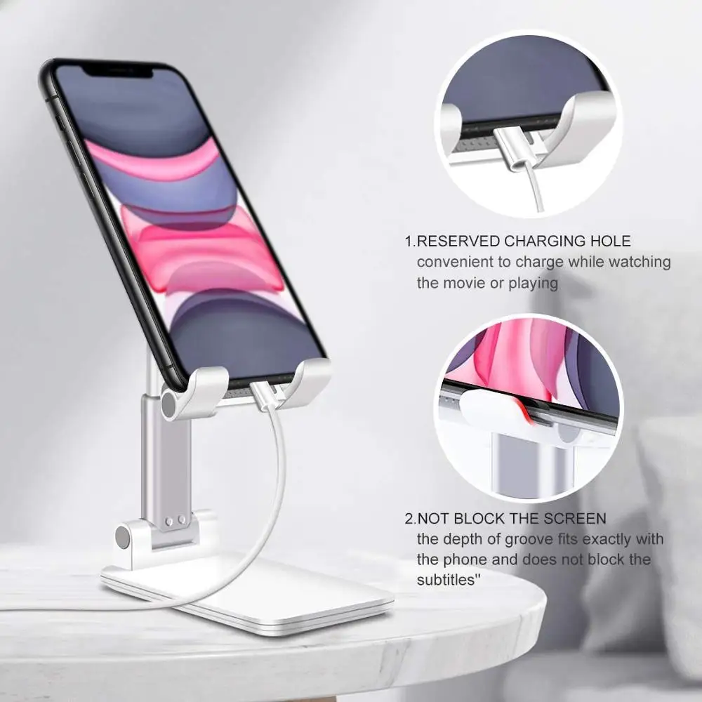 Новый Настольный мобильный телефон держатель подставка для iPhone iPad Xiaomi
