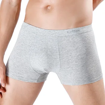 

Pure Cotton MEN'S Underwear Men Pure Cotton U Convex Boxers Medium Waist Stereo Printed MEN'S Underwear Manufacturers Wholesale