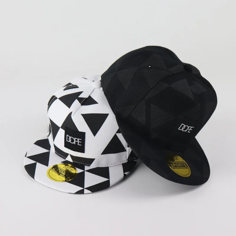 Baseball Cap Dope Patch Triangle Block 