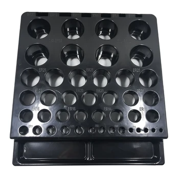 

Drill Storage Box Milling Cutter Save Space Bit Drill Finishing Tissue Box Sleeve DIY Woodworking Box(No Drill)