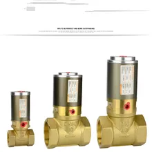 RFS pneumatic control fluid valve RQ22HD-40 DN25 DN50 Normally closed Normally open Right angle valve