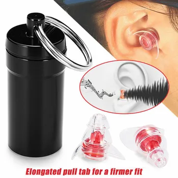 

Noise Cancelling Earplugs for Sleeping Study Travel Concert Music Party Anti Noise Hearing Protection Silicone Ear Plug with Box