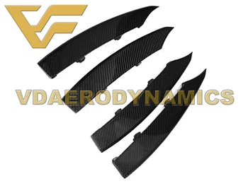 

Suitable For 07-12 Audi R8 V10 Carbon Fiber Rear Bumper Air Intake Vent Frame Trim Cover Apron