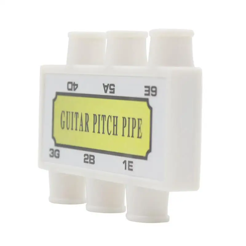 

Pitch Pipe Tuner Acoustic Guitar String Tuning Plastic Lauren Guitar Pitch Pipe - E-A-D-G-B-E