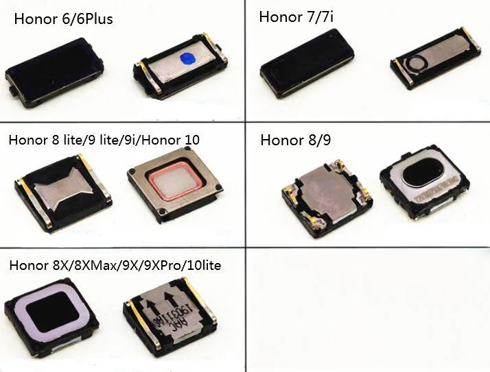 2 шт./лот новые наушники-вкладыши звуковой динамик гибкий кабель для Huawei Honor 6 plus 7 7i