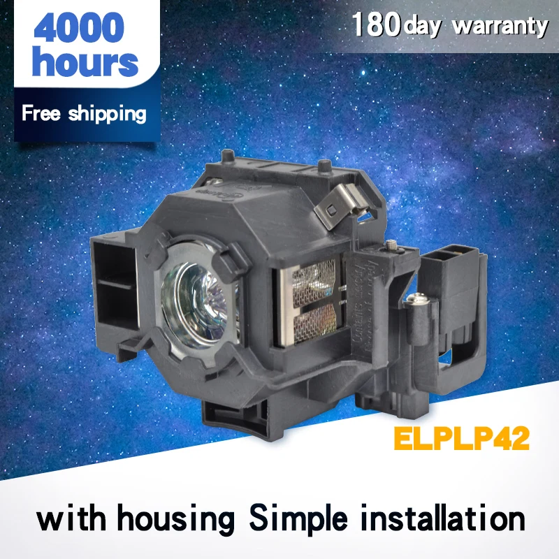 Высокое качество для ELPLP42 Новый заменяемая прожекторная Лампа проектора EPSO N EMP-400W