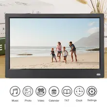Porta retrato цифровой 11,6 дюймов HD цифровой фотоальбом рамка Видео музыкальный плеер с пультом дистанционного управления бизнес фестиваль подарок