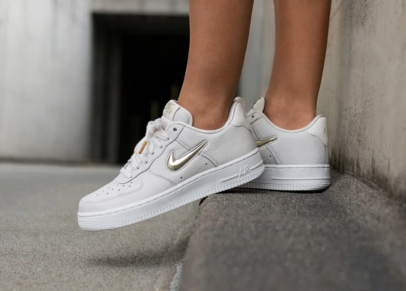 Оригинальные подлинные кроссовки для скейтбординга от Nike Air Force 1 '07 PRM LX, сбалансированные, хорошее качество, легкие кроссовки AO3814