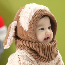 Детское платье в стиле Детский свитер теплая Круглая Шапка Вязание Кепки младенцев красивое удобное для зимние уличные ПСК 66
