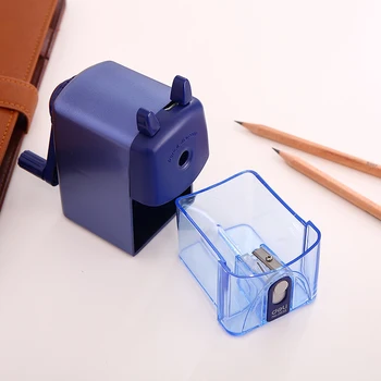 

Pencil Sharpener Basic Type Hand Crank Pencil Cutting Machine Pencil Cutter Knife School Office Stationery Tools Deli 0635