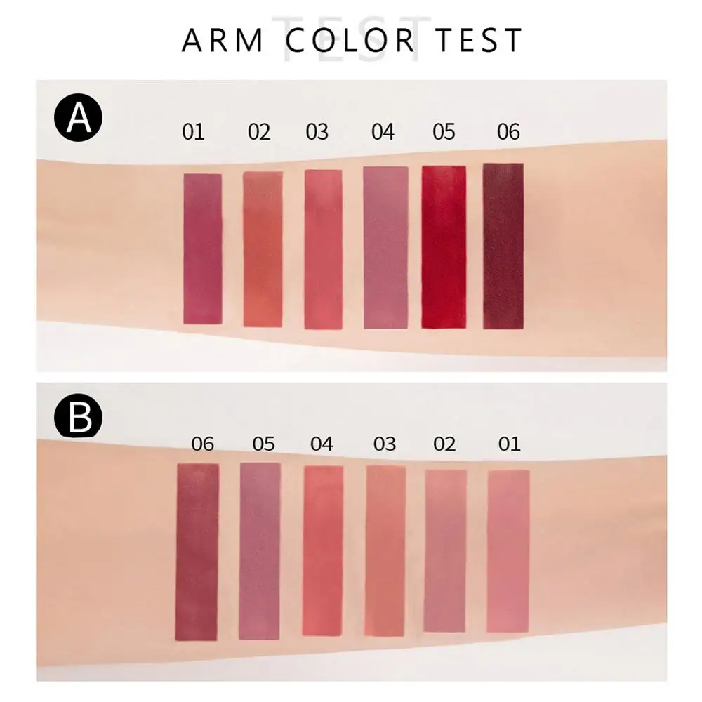 New 6pcs/set Lip Gloss Set Lip Makeup Set Non-greasy Waterproof Long Lasting Make Up Red Lip Gloss Lip Makeup Lip Stick New 6pcs/set Lip Gloss Set Lip Makeup Set Non-greasy Waterproof Long Lasting Make Up Red Lip Gloss Lip Makeup Lip Stick