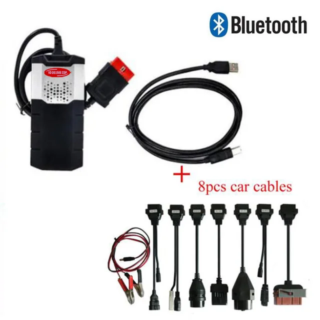 

201503/2016R0 Adapter For Pro Cars Diagnostic Interface Tool for delphis VD ds150e CDP Full set8 Car Cables For wow CDP