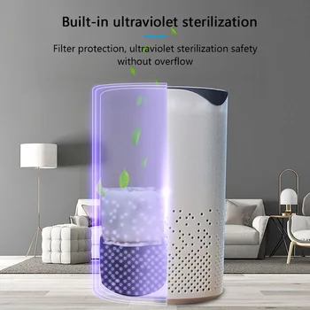 

Electric UV Light Activated Carbon Cotton Air Purifier Air Cleaner Home Auto Smoke Formaldehyde Sterilizer