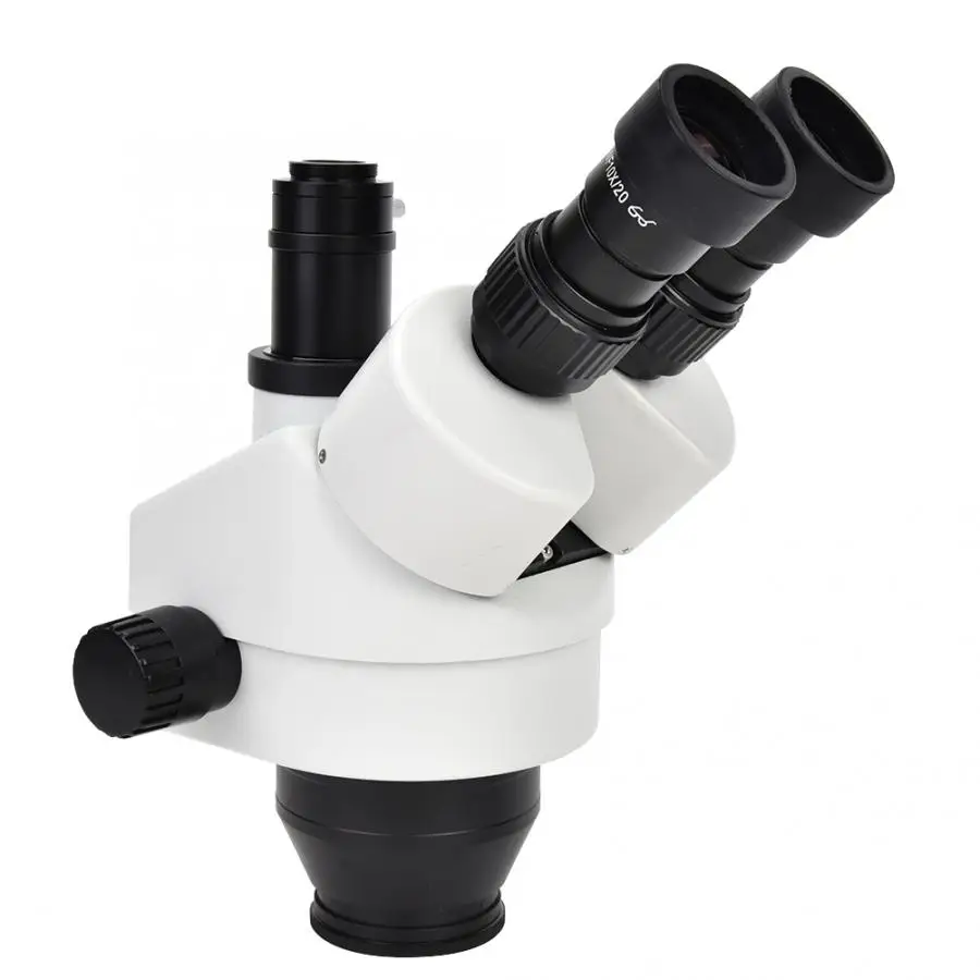 Тринокулярный микроскоп WF10X стерео с зумом линза окуляра 20 мм аксессуар для