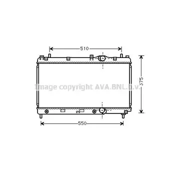 

Radiator cooling system for CHRYSLER: NEON (PL) 2.0 16V 94-00