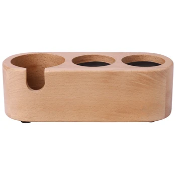 

Coffee Filter Tamper Holder Wood Espresso Tamper Mat Stand Coffee Maker Support Base Rack Coffee Accessories For Barista