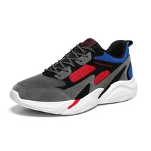 Мужские кроссовки; коллекция года; дышащая уличная спортивная обувь; сезон осень; обувь на плоской подошве для тренировок; прогулочная обувь; цвет СЕРЫЙ; Zapatos De Hombre; обувь