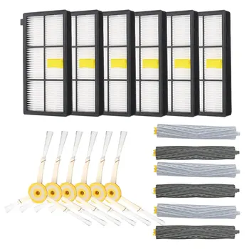 

Robot Vacuum Cleaner Brush Hepa Filters Replacement For iRobot Roomba 880 890 980 Rolling Brush 3-Armed Side Brushes HEPA Filter