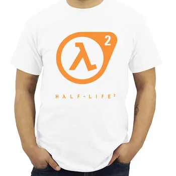 

New Half Life 2 Logo Short Sleeve white Men'S T-Shirt S-5XLFree Shipping Light Tee Shirt