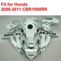 Ико качество обтекатель комплект для HONDA CBR600RR 2009 2010 2011 2012 CBR 600 RR, черные, оранжевые, Обтекатели Repsol 09, 10, 11, 12, XF10